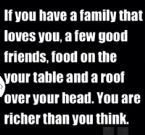 You are richer than you think