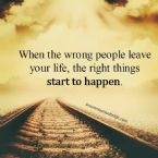 wrong people and the right things