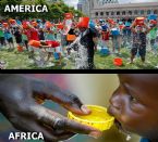 america vs africa