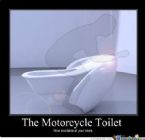 motorcycle toilet