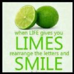 Limes smile ... (Click to enlarge)