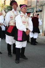 Traditional wear presented on the Madonna del Naufrago Festival in Villasimius, Sardegna