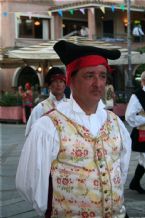 Traditional wear presented on the Madonna del Naufrago Festival in Villasimius, Sardegna