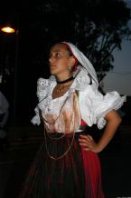 Traditional wear presented on the Madonna del Naufrago Festival in Villasimius, Sardegna