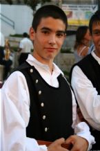 Traditional wear presented on the Madonna del Naufrago Festival in Villasimius, Sardegna