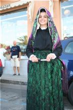 Traditional wear presented on the Madonna del Naufrago Festival in Villasimius, Sardegna