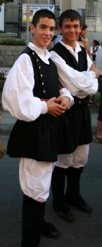 Traditional wear presented on the Madonna del Naufrago Festival in Villasimius, Sardegna