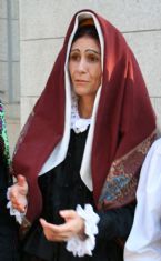 Traditional wear presented on the Madonna del Naufrago Festival in Villasimius, Sardegna