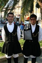 Traditional wear presented on the Madonna del Naufrago Festival in Villasimius, Sardegna