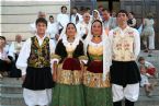 Traditional wear presented on the Madonna del Naufrago Festival in Villasimius, Sardegna