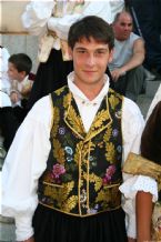 Traditional wear presented on the Madonna del Naufrago Festival in Villasimius, Sardegna