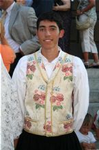 Traditional wear presented on the Madonna del Naufrago Festival in Villasimius, Sardegna