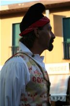 Traditional wear presented on the Madonna del Naufrago Festival in Villasimius, Sardegna