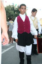 Traditional wear presented on the Madonna del Naufrago Festival in Villasimius, Sardegna