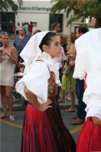 Traditional wear presented on the Madonna del Naufrago Festival in Villasimius, Sardegna