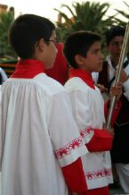 Traditional wear presented on the Madonna del Naufrago Festival in Villasimius, Sardegna