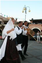 Traditional wear presented on the Madonna del Naufrago Festival in Villasimius, Sardegna