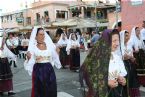 Traditional wear presented on the Madonna del Naufrago Festival in Villasimius, Sardegna