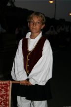 Traditional wear presented on the Madonna del Naufrago Festival in Villasimius, Sardegna