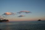 Sunset in Petrovac, Montenegro, July 2005