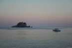 Sunset in Petrovac, Montenegro, July 2005