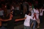 Citizens of Villasimius celebrating the Football World Cup victory