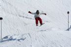 Skiing on Tryvann, Oslo, Norway, April 2006