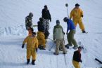 Skiing on Tryvann, Oslo, Norway, April 2006