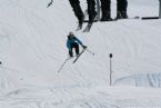 Skiing on Tryvann, Oslo, Norway, April 2006