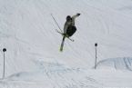 Skiing on Tryvann, Oslo, Norway, April 2006