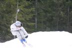 Skiing on Tryvann, Oslo, Norway, April 2006