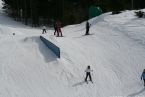 Skiing on Tryvann, Oslo, Norway, April 2006