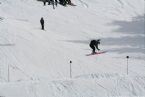 Skiing on Tryvann, Oslo, Norway, April 2006