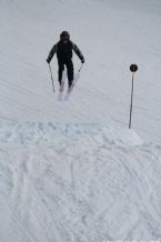 Skiing on Tryvann, Oslo, Norway, April 2006