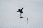 Skiing on Tryvann, Oslo, Norway, April 2006