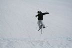 Skiing on Tryvann, Oslo, Norway, April 2006