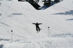 Skiing on Tryvann, Oslo, Norway, April 2006