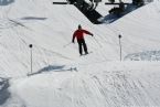 Skiing on Tryvann, Oslo, Norway, April 2006