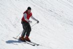 Skiing on Tryvann, Oslo, Norway, April 2006