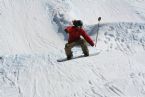 Skiing on Tryvann, Oslo, Norway, April 2006