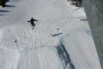 Skiing on Tryvann, Oslo, Norway, April 2006