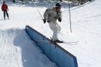 Skiing on Tryvann, Oslo, Norway, April 2006