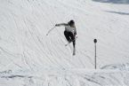 Skiing on Tryvann, Oslo, Norway, April 2006