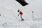 Skiing on Tryvann, Oslo, Norway, April 2006