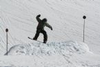 Skiing on Tryvann, Oslo, Norway, April 2006