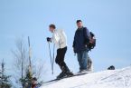 Skiing on Tryvann, Oslo, Norway, April 2006