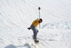 Skiing on Tryvann, Oslo, Norway, April 2006