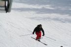 Skiing on Tryvann, Oslo, Norway, April 2006