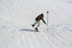 Skiing on Tryvann, Oslo, Norway, April 2006