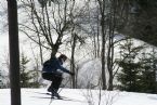 Skiing on Tryvann, Oslo, Norway, April 2006